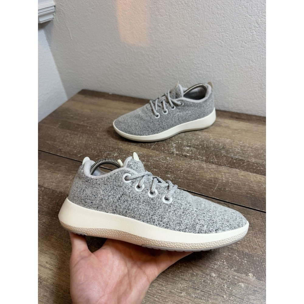 Allbirds Wool Runner‎ Mizzles Womens 8 Gray Athletic Gym Shoes Training Sneakers